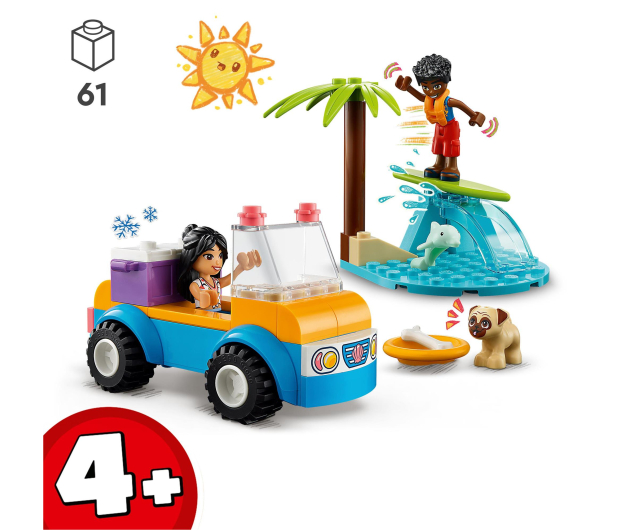 LEGO Friends 41725 Zabawa z łazikiem plażowym - 1144320 - zdjęcie 2